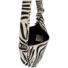 Sac banane Andrea Zèbre Ecru Hindbag Produit ouvert 4
