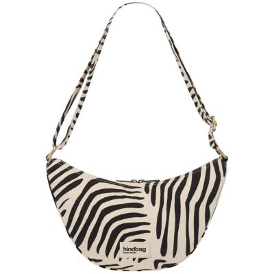Sac banane Andrea Zèbre Ecru Hindbag