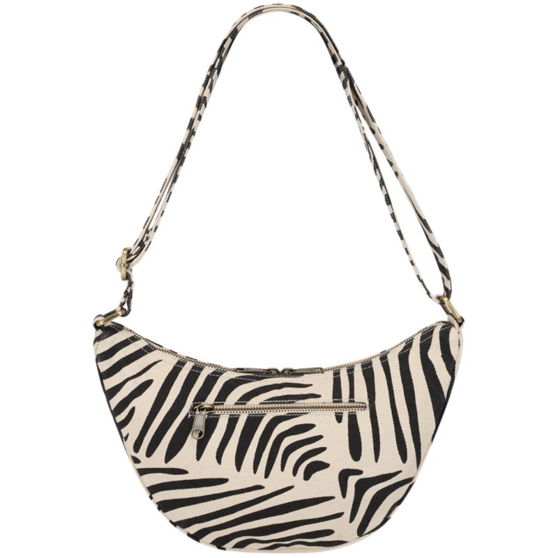 Sac banane Andrea Zèbre Ecru Hindbag Produit 3