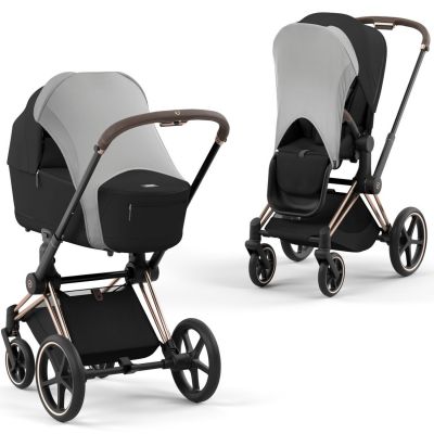 Voile Soleil Platinum Light Grey
