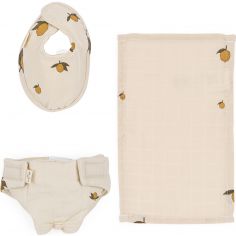 Set nurserie pour poupée Lemon - Konges Slojd
