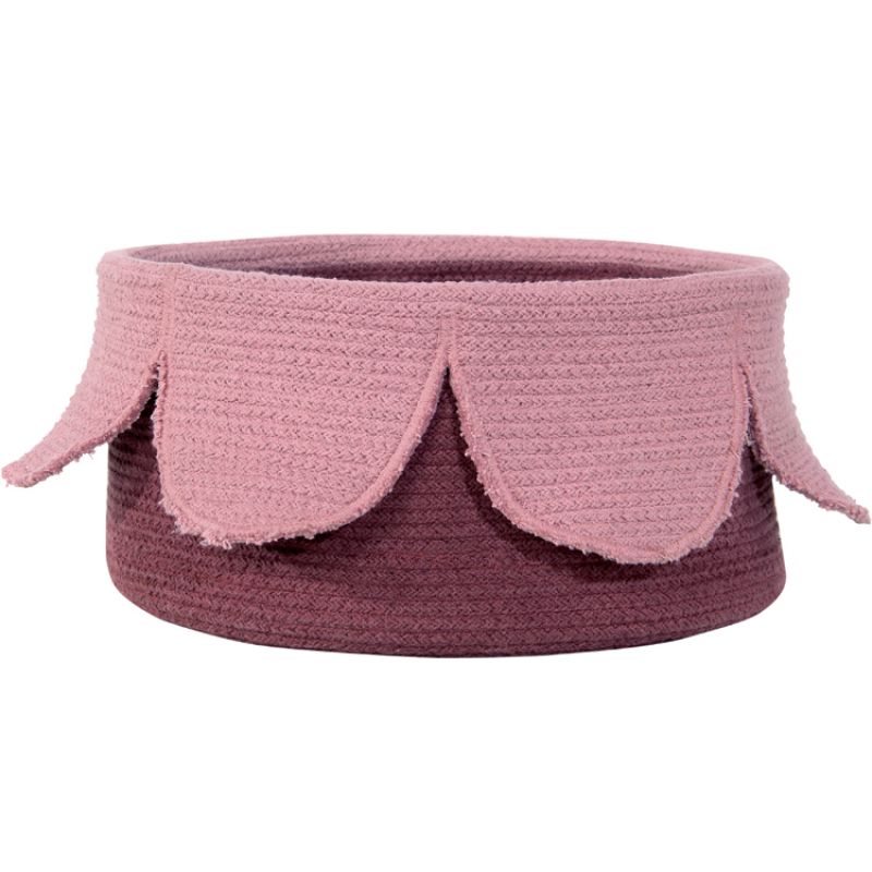 Panier de rangement Pétale rose (20 x 33 cm) Lorena Canals