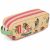 Variation Corail, rose, blanc du produit Trousse double compartiment Unicorn de la marque Hello Hossy