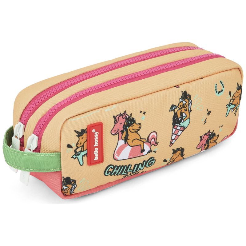 Trousse double compartiment Unicorn Hello Hossy Produit 1