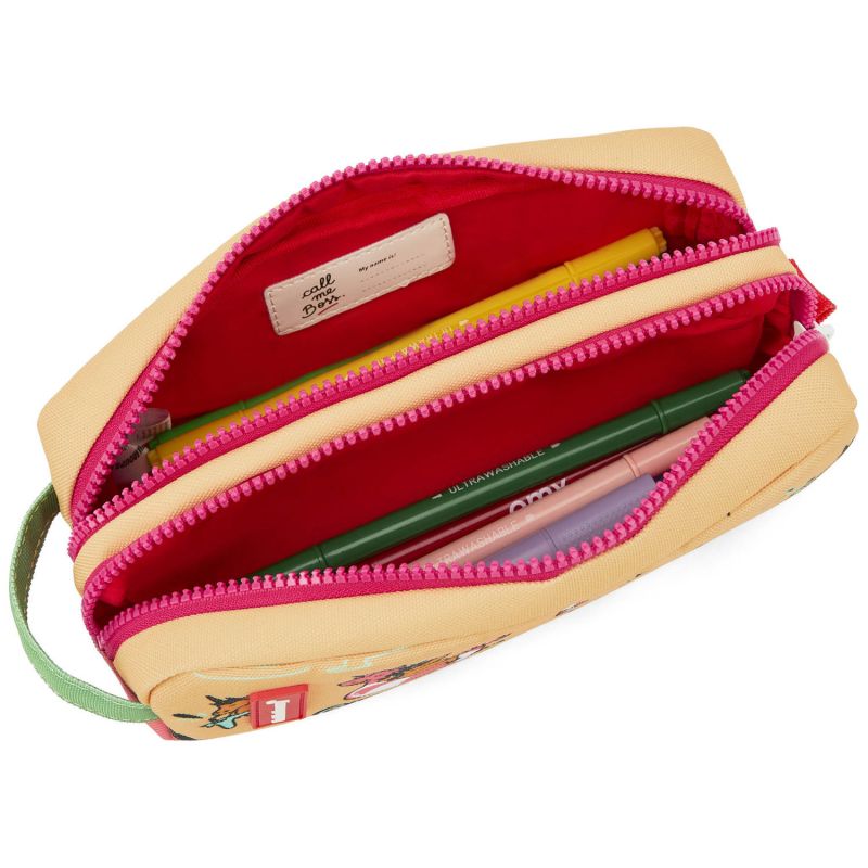 Trousse double compartiment Unicorn Hello Hossy Produit ouvert 4