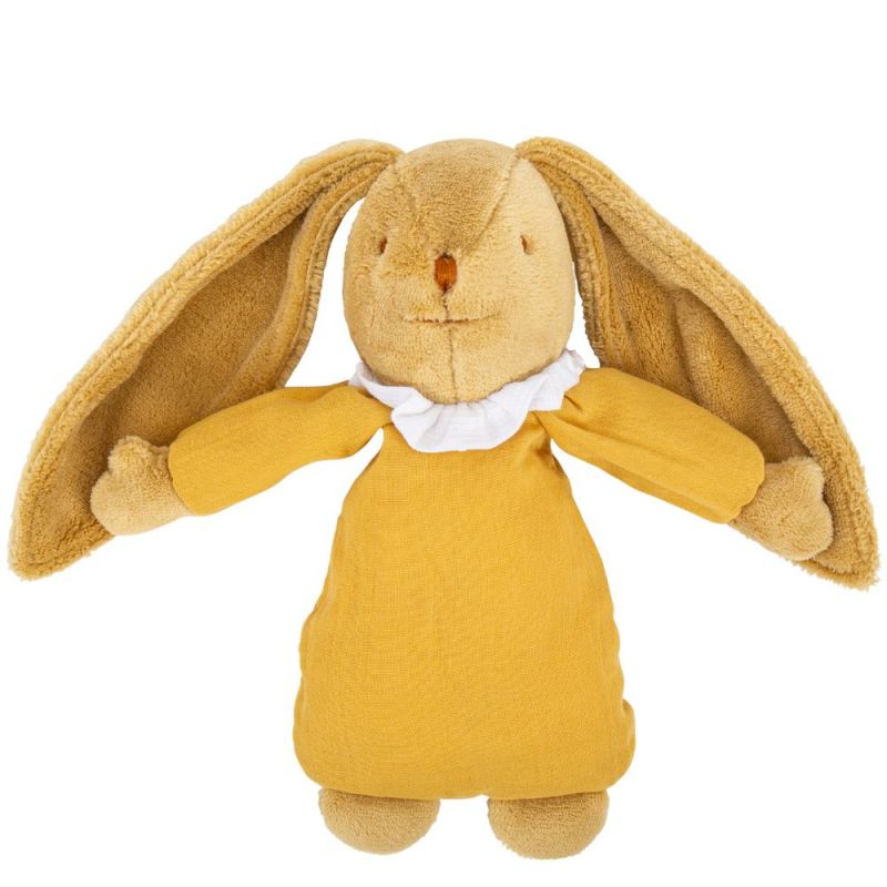 Peluche musicale lapin nid d'ange jaune curry (28 cm) Trousselier Produit 1 grande taille