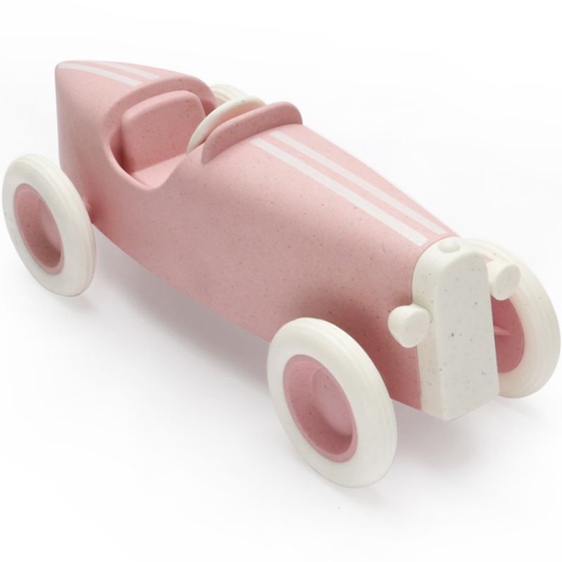 Voiture de course en bois Grand Prix rose ooh noo