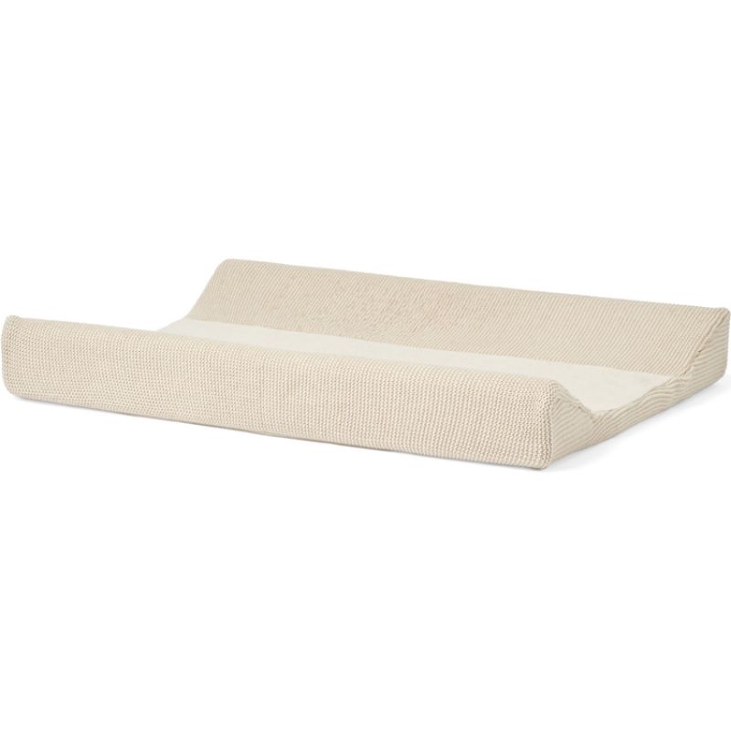 Housse de matelas à langer Basic Knit Nougat (50 x 70 cm) Jollein