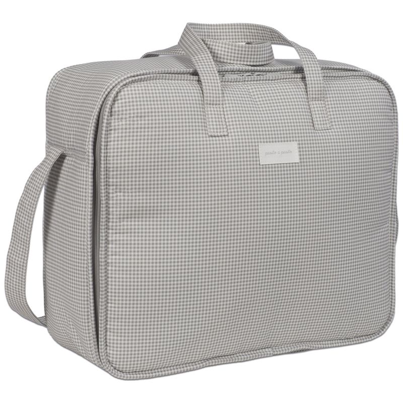 Valise de maternité Little Bloom Vichy Gris Pasito a pasito Produit 4