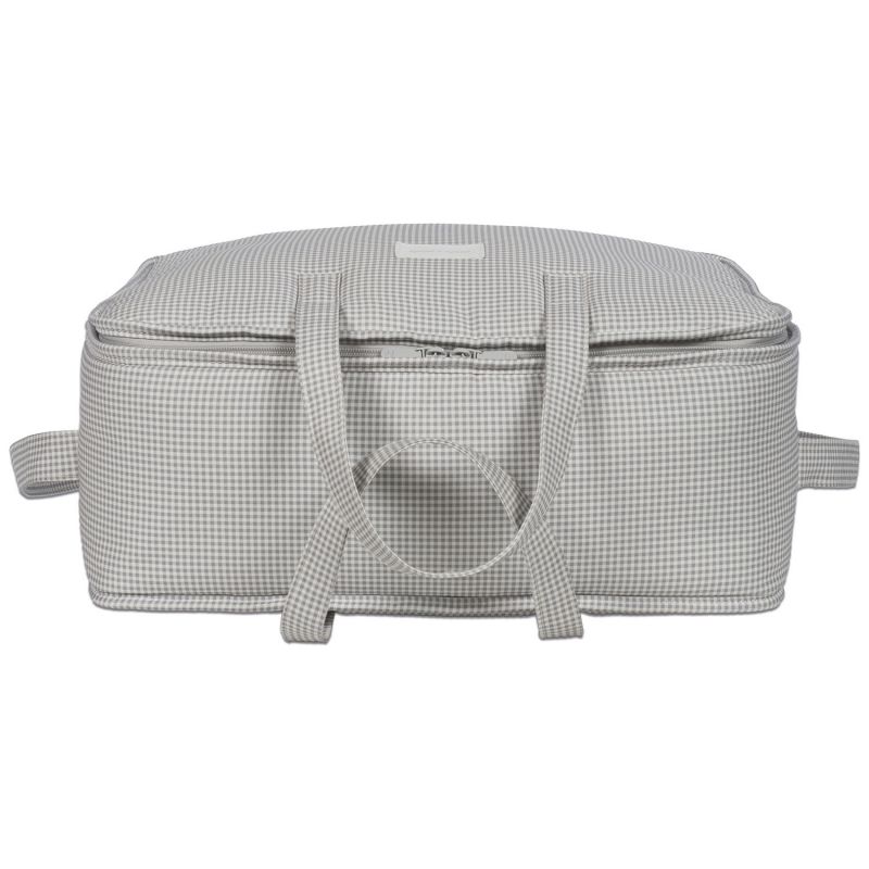 Valise de maternité Little Bloom Vichy Gris Pasito a pasito Produit 5