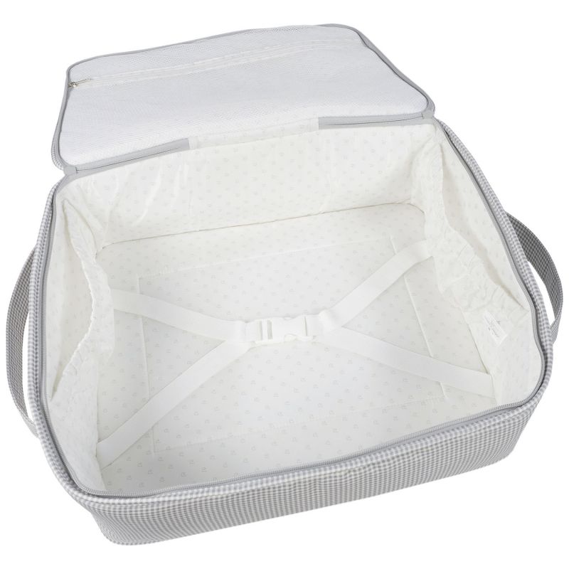 Valise de maternité Little Bloom Vichy Gris Pasito a pasito Produit 7