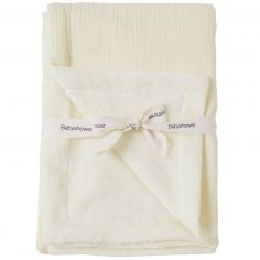 Couverture polaire Ivory Powder (80 x 70 cm) - Babyshower