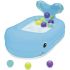 Baignoire gonflable baleine avec balles de jeu - Infantino