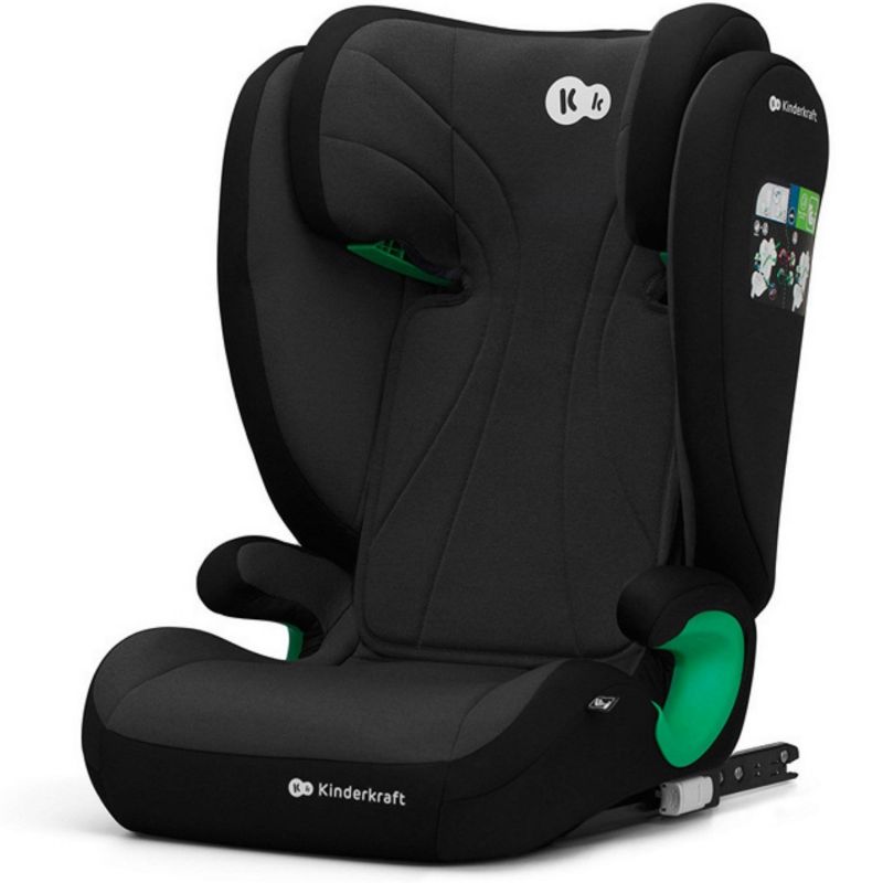 Siège auto Junior Fix 2 Plus i-Size Black (groupe 2-3) Kinderkraft Produit 1