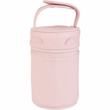 Porte petits-pots isotherme rose avec cuillère  par Tuc Tuc