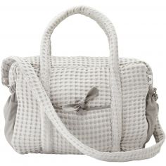 Sac à langer en coton gaufré nuage - BB & Co