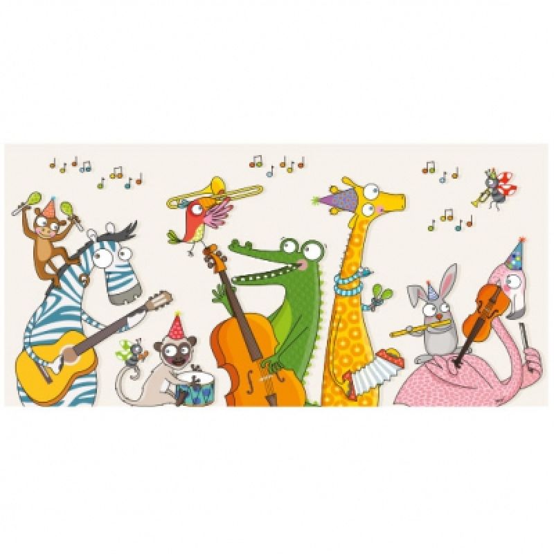 Tableau music (38 x 78 cm) Série-Golo
