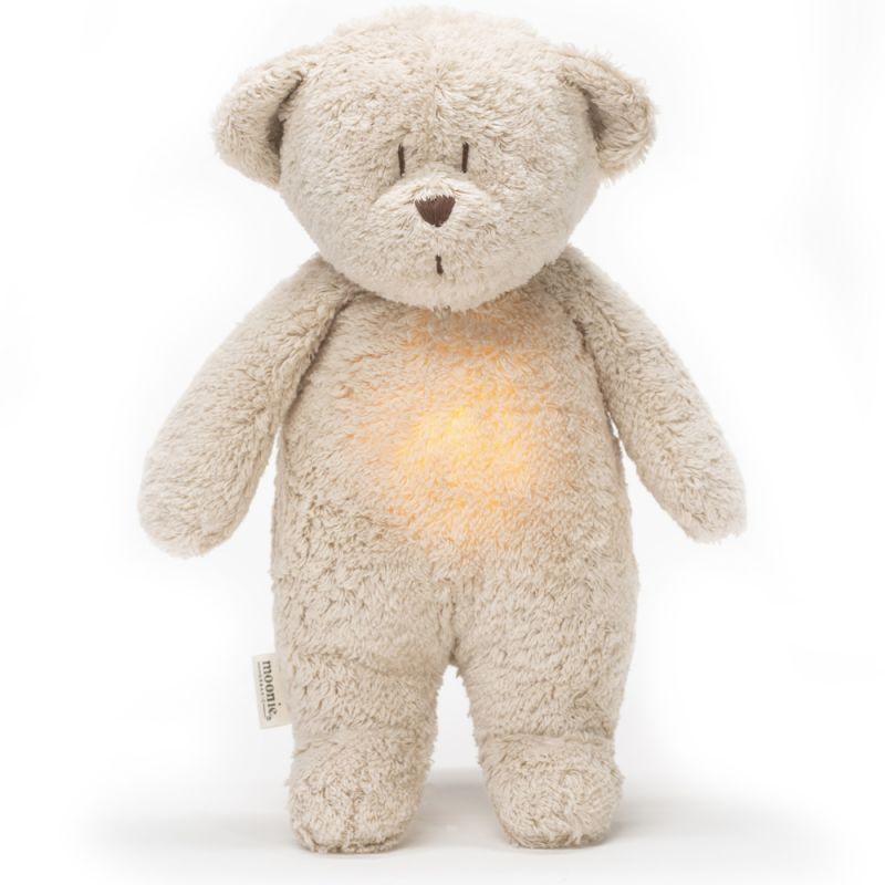 Peluche veilleuse Ours sable Moonie Produit 1