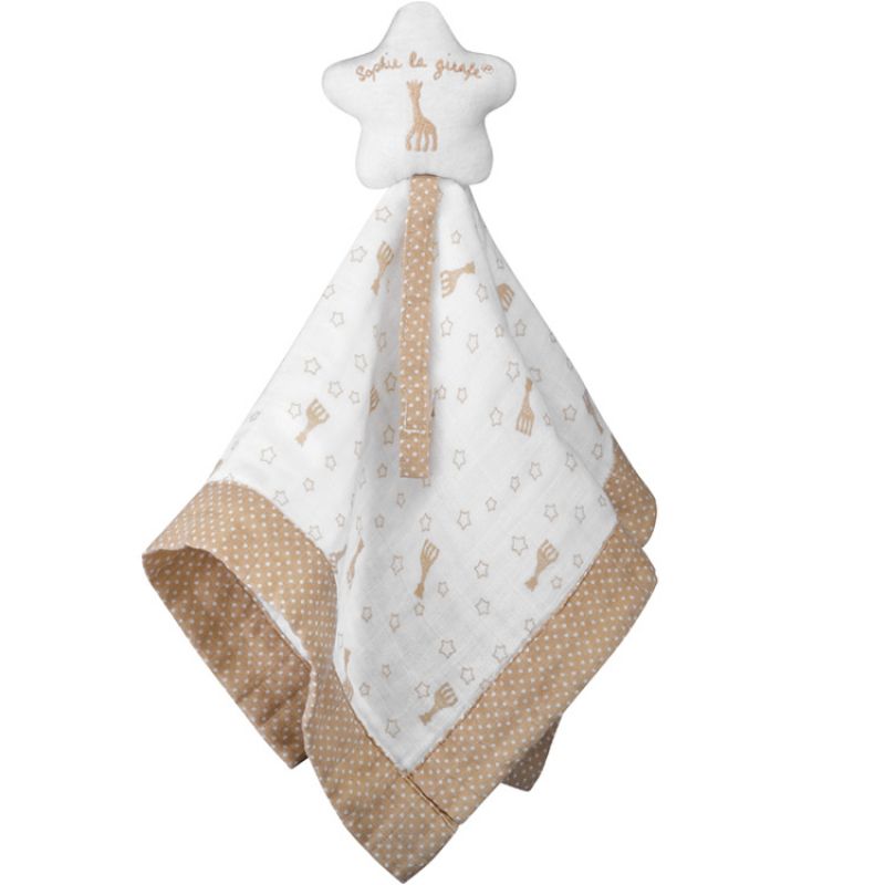 Doudou attache sucette Sophie la girafe So'pure Sophie la girafe