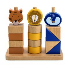 Blocs animaux à empiler en bois All animals - Trixie