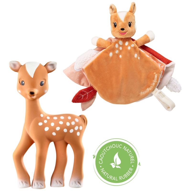 Coffret Fanfan le faon et son doudou Sophie la girafe Produit 3
