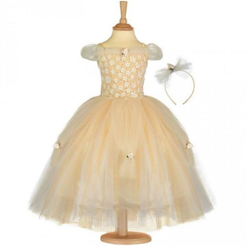 Déguisement princesse dorée (3-5 ans) Travis Designs