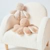 Peluche d'activités Pieuvre Lapidou Beige (20 cm) Nattou Ambiance 4