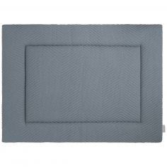 Tapis de jeu Grace Nordic Blue (75 x 95 cm) - Baby's Only