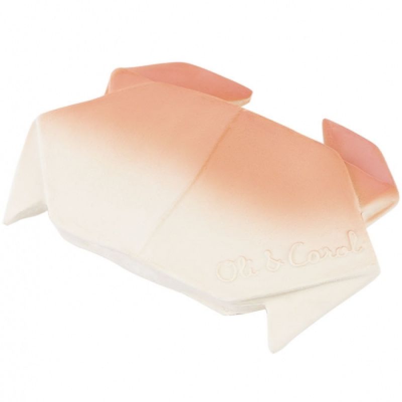 Crabe H2Origami en latex d'hévéa Oli & Carol