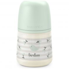 Biberon tétine SXPro S Birdies Vert (150Ml) - Suavinex