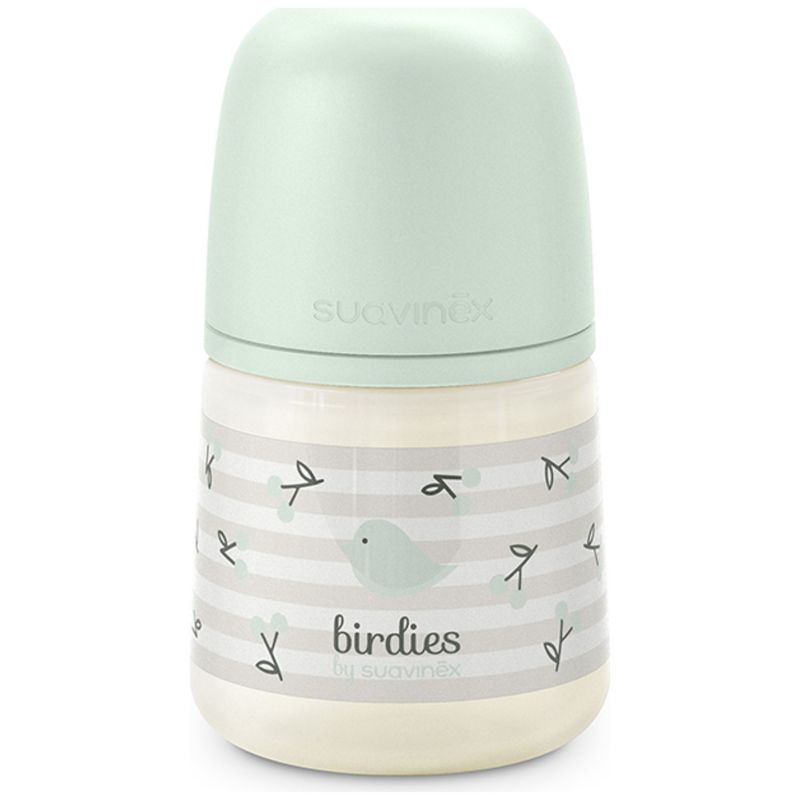 Biberon tétine SXPro S Birdies Vert (150Ml) Suavinex Produit 1