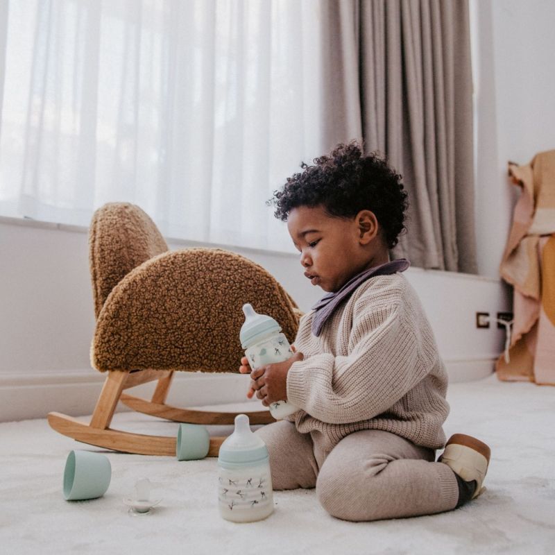 Biberon tétine SXPro S Birdies Vert (150Ml) Suavinex Ambiance 5