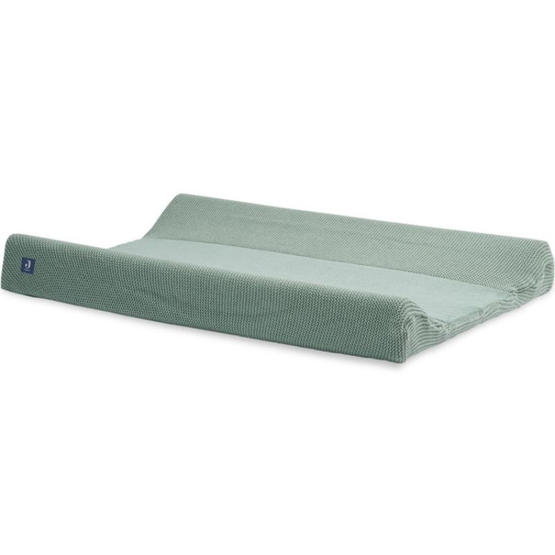Housse de matelas à langer Basic Knit Forest Green (50 x 70 cm) Jollein