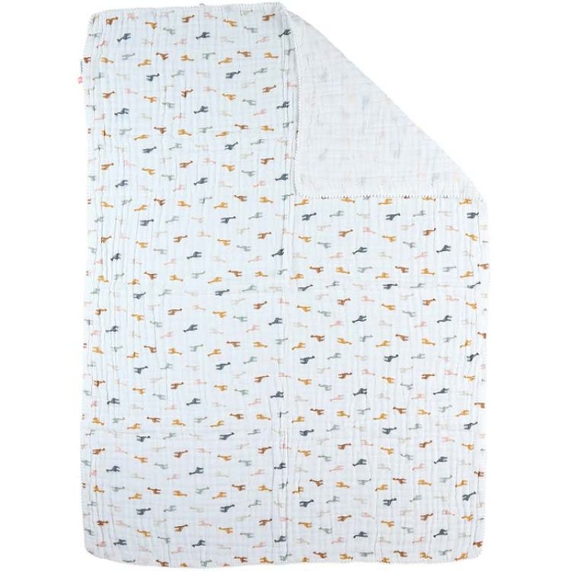Couverture en mousseline de coton bio Mix & Match (70 x 100 cm) Noukie's