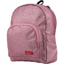 Petit sac à dos à paillettes Glitter rose  par Bakker made with love
