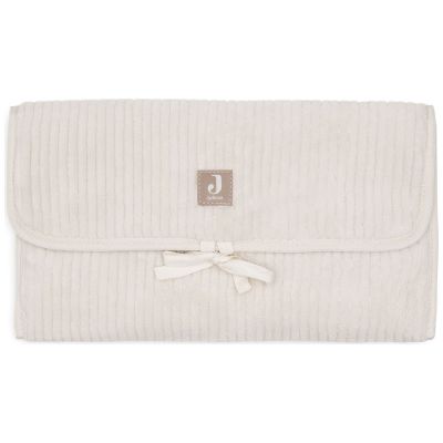 Tapis à langer nomade Cloudy Rib Oatmeal Jollein