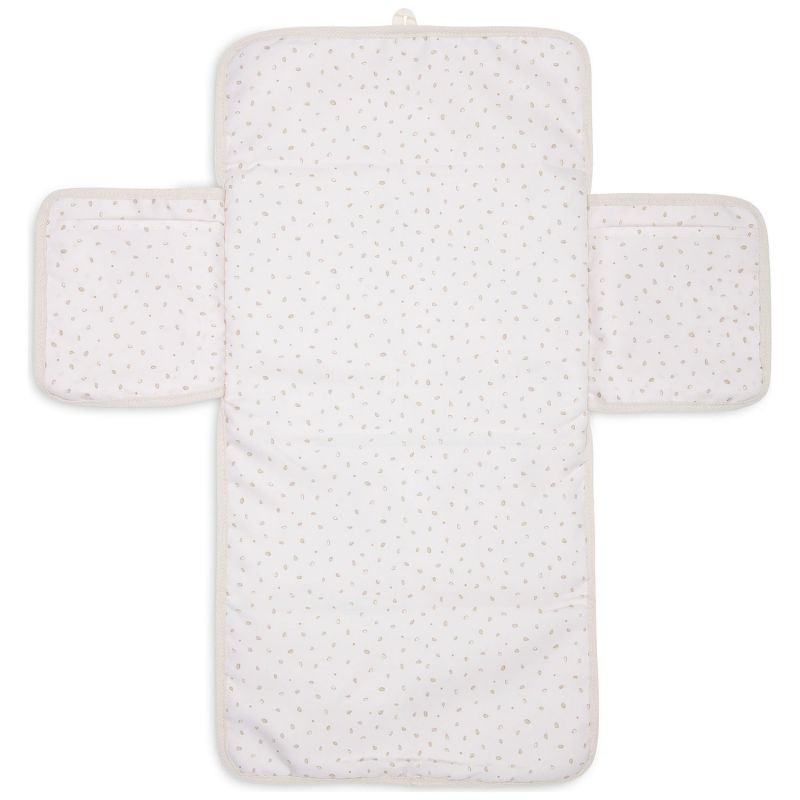 Tapis à langer nomade Cloudy Rib Oatmeal Jollein Produit 3