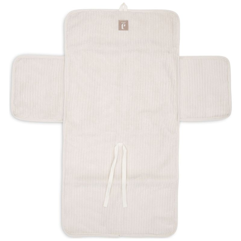 Tapis à langer nomade Cloudy Rib Oatmeal Jollein Produit 4