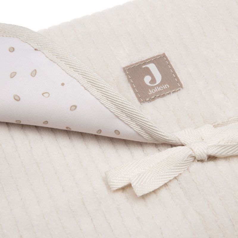 Tapis à langer nomade Cloudy Rib Oatmeal Jollein Produit 6