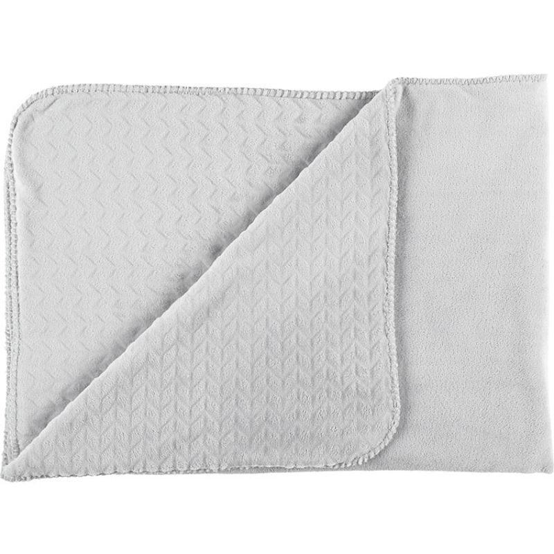 Couverture Groloudoux grise (100 x 140 cm) Noukie's