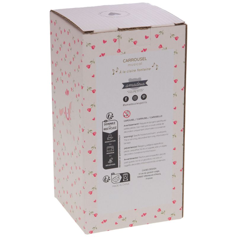 Carrousel Cœur Amadeus Les Petits Packaging 4