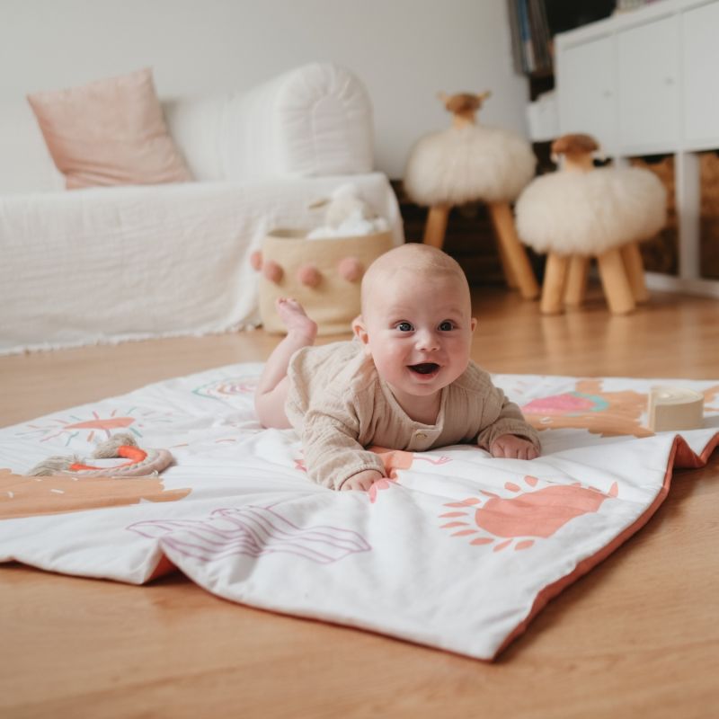 Tapis de jeu nomade Alpaga Tinéo Ambiance 2