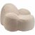 Variation Beige du produit Fauteuil Momo Biscuit de la marque Wigiwama