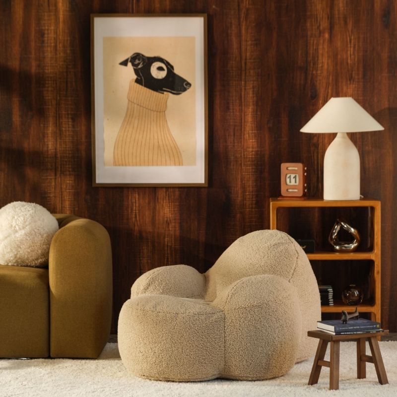 Fauteuil Momo Biscuit Wigiwama Ambiance 5
