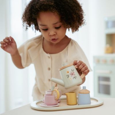 Service à thé en bois FSC