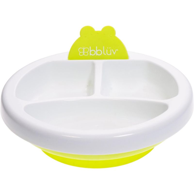 Assiette chauffante pour bébé Platö lime BBLUV