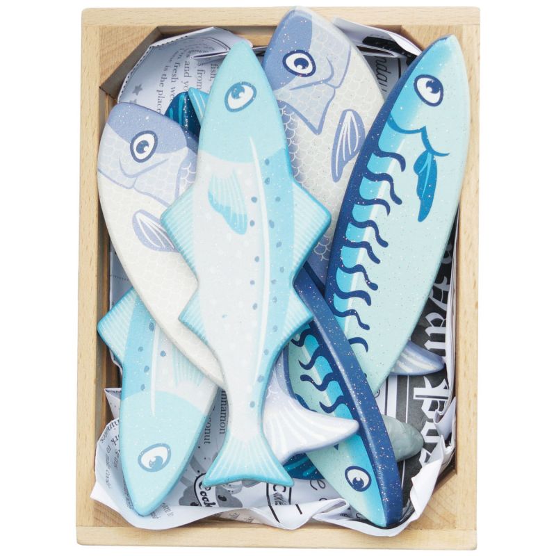 Cagette de poissons du marché en bois FSC Le Toy Van Produit 3