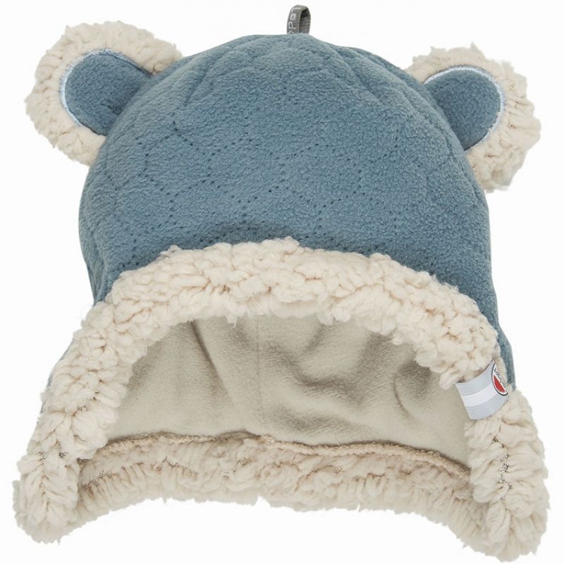 Bonnet ours bleu Botanimal (6-12 mois) Lodger