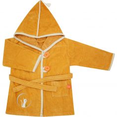 Peignoir chat caramel personnalisable (2-4 ans) - L'oiseau bateau