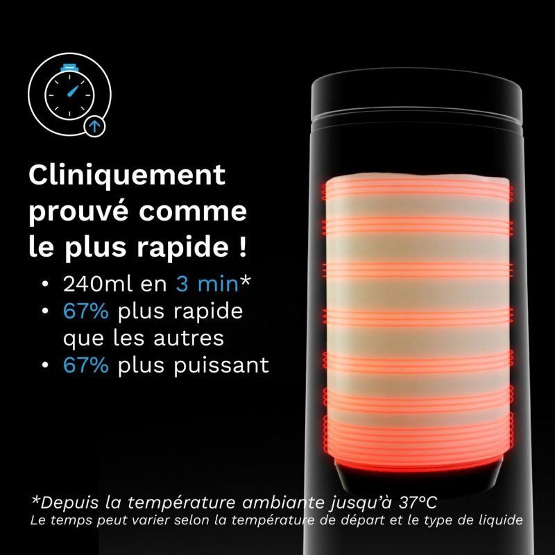 Chauffe biberon portable Super Fast Warmer babybrezza Ambiance 9
